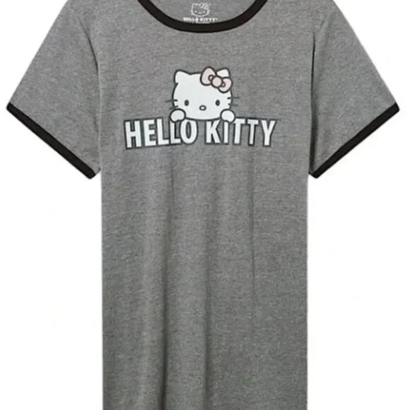 Hello Kitty Ringer Tee - Picture 1 of 5